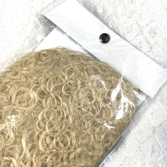 80’s Blonde Extra Long Curly Character Wig Rubies NWT - Picture 12 of 13